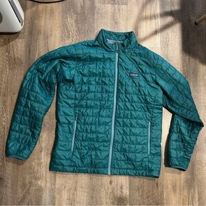 Patagonia Teal and Gray Jacket